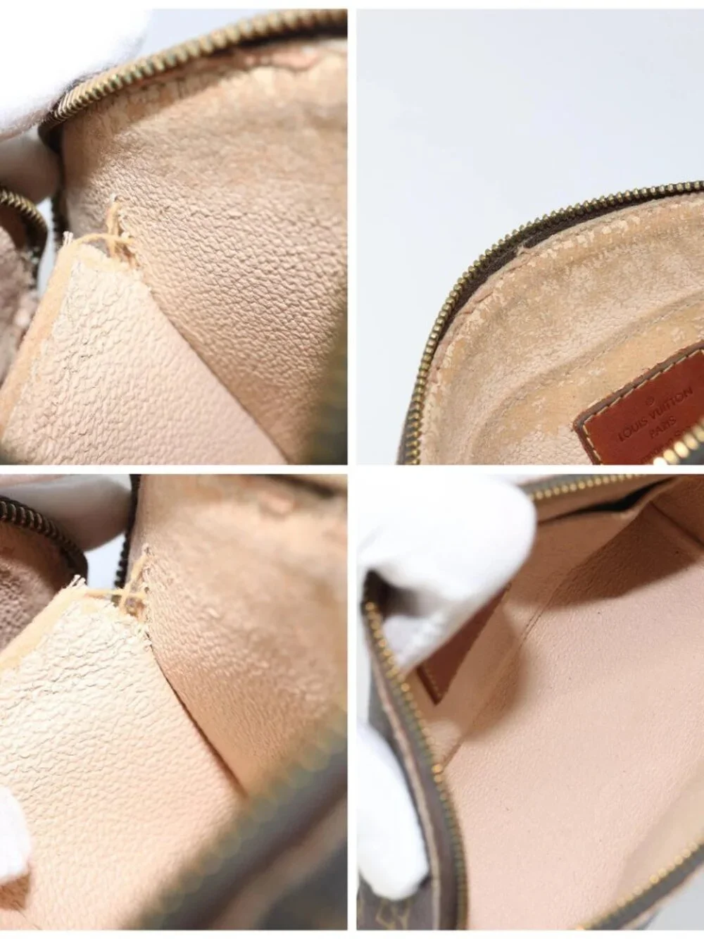 LOUIS VUITTON Monogram Pochette Cosmetic PM Pouch M43998 LV Auth